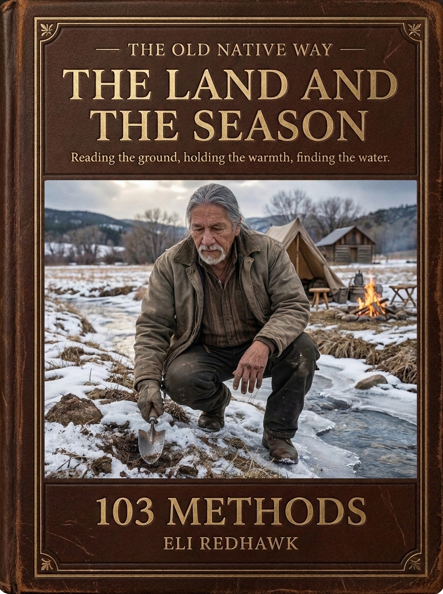 Cover of The Land and the Season, an illustrated almanac by Eli Redhawk