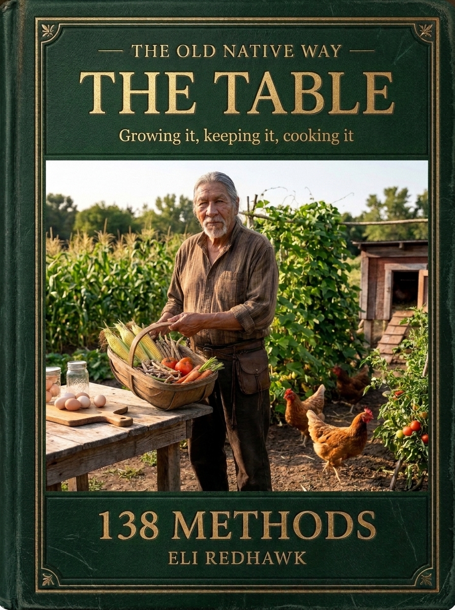 Cover of The Table, an illustrated almanac by Eli Redhawk